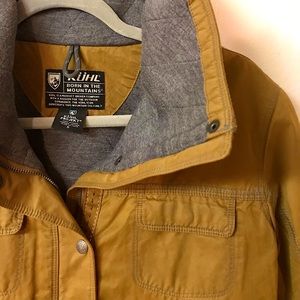 KÜHL Born in the Mountains Dark Camel Colored Coat